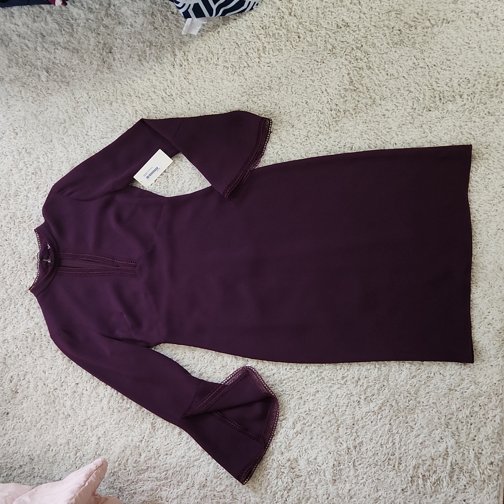 Shoshanna Loarraine Aubergine size 6 dress